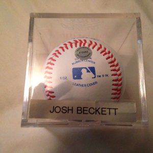 Josh Beckett signed Baseball